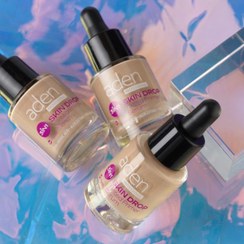 تصویر پرایمر و سرم و تینت صورت 3in1 ادن aden 3in1 skin drop tinted primer serum aden