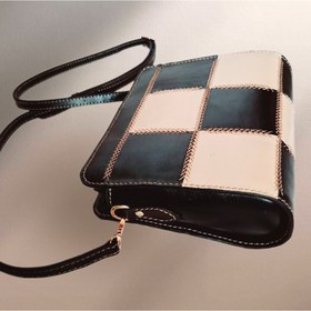 تصویر کیف چرمی مدل رنگین کمان کد 496/1 