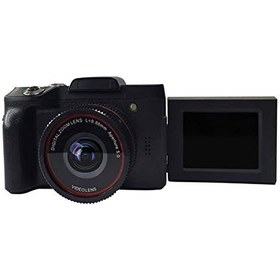 تصویر دوربین فیلمبرداری فلیپ ، دوربین فیلمبرداری دیجیتال دوربین Vlogging دوربین فیلمبرداری ، HD 1080P 16MP 2.4 اینچ دوربین بزرگنمایی دیجیتال 16X ، با کابل USB 