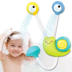 تصویر دوش حمام مدل حلزون Snail shower head 810 