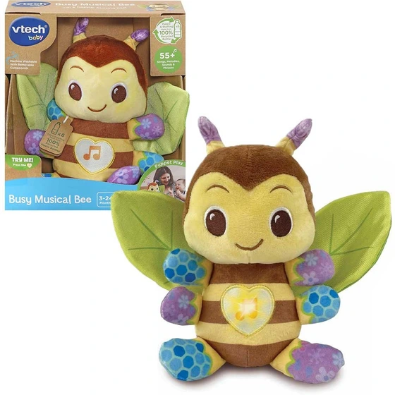 خرید و قیمت عروسک موزیکال زنبور مدل Busy Musical Bee وی تک VTech | ترب
