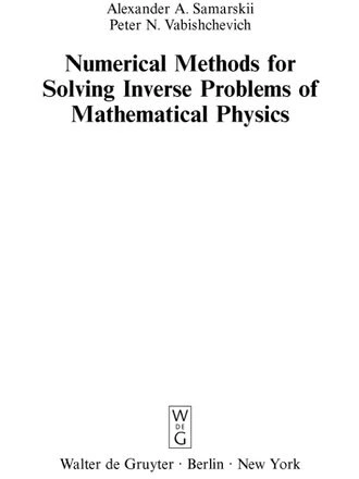 خرید و قیمت خرید و دانلود نسخه کامل کتاب Numerical Methods for Solving ...