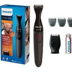 تصویر موزن چندکاره 11 در 1 سری 5000 - مدل MG5730/33، با گارانتی 2 ساله، رنگ مشکی برند philips 