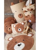 تصویر سرویس خواب نوزادی و نوجوان کرم عسلی سایز ۸۰*۱۳۰ و ۸۰*۱۸۰ 