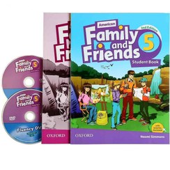 تصویر کتاب امریکن فمیلی اند فرندز 5  ویرایش دوم کتاب American Family and Friends 5 Second Edition