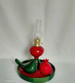 تصویر پک سینی و چراغ یلدایی 