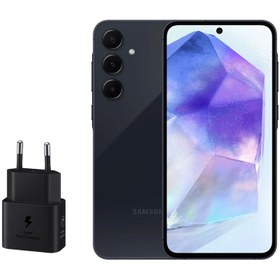 تصویر گوشی موبایل سامسونگ مدل Galaxy A55 دو سیم کارت ظرفیت 256 گیگابایت و رم 12 گیگابایت - به همراه شارژر 25 وات سامسونگ Samsung Galaxy A55 Dual SIM 128GB And 12GB RAM Mobile Phone - With 25W S