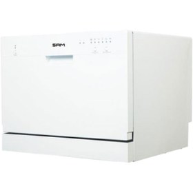 تصویر ماشین ظرفشویی رومیزی سام مدل T1305 ا SAM T1305 Countertop Dishwasher SAM T1305 Countertop Dishwasher