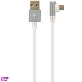 تصویر کابل تبدیل USB به MicroUSB سیبراتون مدل S241A طول 1.1 متر مشکی کابل تبدیل USB microUSB