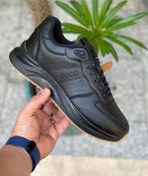 تصویر کتانی اکو مردانه سایز ۴۱ تا ۴۴ با رنگ مشکی و چرم مصنوعی 