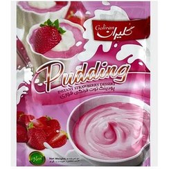 تصویر پودينگ توت فرنگي 110 گرمي گليران 