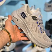 تصویر کتانی مردانه اسکچرز سایز ۴۰ تا ۴۴ طوسی 