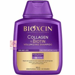 تصویر شامپو ضد ریزش و حجم دهنده کلاژن و بیوتین ۳۰۰ میلی 