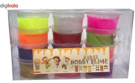 تصویر ژل بازی مدل HOBBY مجموعه 12 عددی 