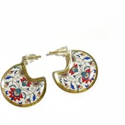 تصویر گوشواره پولکی دایره 