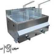 تصویر سرخ کن گازی دو لگن 8 لیتری مدل FR_800L 