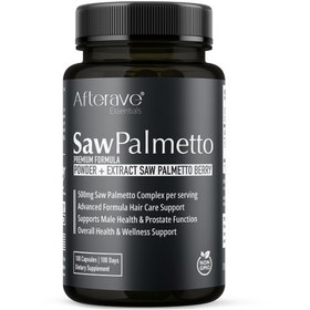 تصویر مکمل تقویت کننده مو SAWPALMETTO افترایو 1۰۰ عددی 