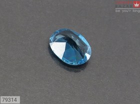 تصویر نگین توپاز لندن آبی تراش کد 79314 
