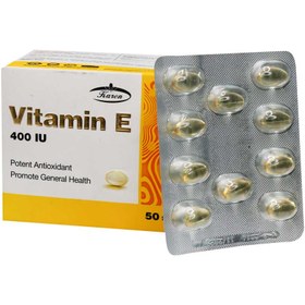 تصویر کپسول نرم ویتامین ای کارن 50 عددی Karen Vitamin E Softgel 50