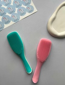 تصویر برس گره بازکن تنگل تیزر - صورتی 