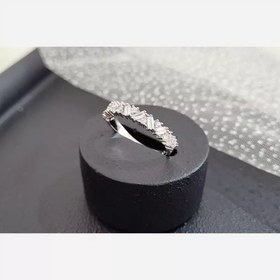 تصویر انگشتر نقره زنانه ظریف 