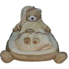 تصویر سرویس خواب کودک 3 تکه طرح خرس بهمراه یک عدد توپ امید کد t77285493 