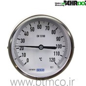 تصویر WIKA Bimetal thermometer Model 52, industrial series 