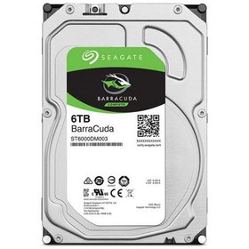 تصویر هارددیسک اینترنال سیگیت مدل Barracuda ST6000DM004 ظرفیت 6 ترابایت Seagate BarraCuda ST2000DM006 Internal Hard Drive 6TB