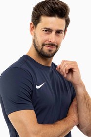 تصویر تیشرت مردانه آبی سرمه ای نایکی | NK6708RSQ1 