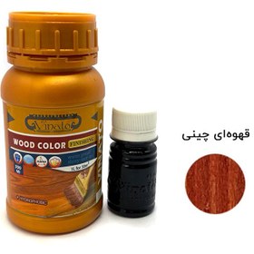 تصویر رنگ چوب فینیشینگ قهوه ای چینی ویناتو حجم 300 میلی‌لیتر کد 344 