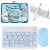 تصویر کاور تبلت APPLE IPAD نسل دهم 10.9 و یازدهم A16 سازگار با کیس + ماوس صفحه کلید قلم Covpor 