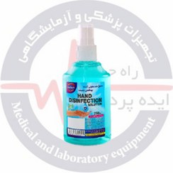 تصویر محلول ضدعفونی کننده دست (برپایه اتانول 70 %) برند فارمازین 250 میلی لیتر - اسپری Hand disinfectant solution based on Ethanol 70%