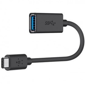 تصویر مبدل USB-A به USB-C بلکین مدل F2CU036btBLK F2CU036btBLK