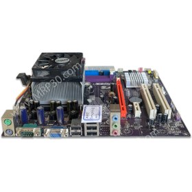 تصویر باندل مادربرد ECS EliteGroup GeForce6100SM-M2 + AMD Sempron LE-1150 
