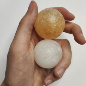 تصویر سنگ نمک ماساژ مدل گوی قطر4 salt ball r4