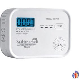 تصویر دتکتور گاز منوکسید کربن Safehome مدل KD-218A 