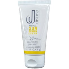 تصویر كرم ضد آفتاب رنگی پوست نرمال اس پی اف 50 بژ روشن 50 میلی لیتر دلانو ا Delano Tinted Sun Screen Cream Delano Tinted Sun Screen Cream