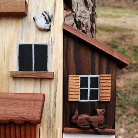 تصویر جاکلیدی دیواری چوبی 