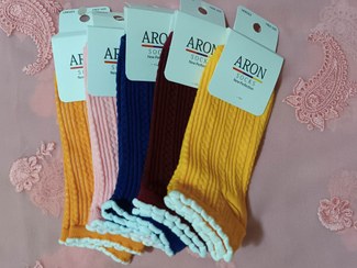 تصویر جوراب مچی طرح بافت Socks