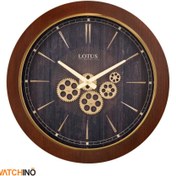 تصویر ساعت دیواری چرخ دنده ای لوتوس مدل چارلتون GC-400407 