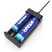 تصویر شارژر باتری لیتیوم اتوماتیک ۲ عددی MC2 اکستار Xtar mc2