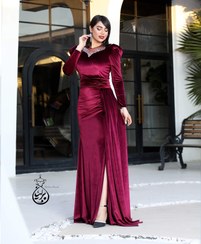 تصویر پیراهن مخمل 