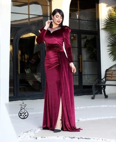 تصویر پیراهن مخمل 