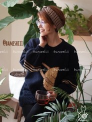 تصویر پلیور طرح زحل 