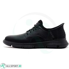 تصویر کفش چرم مردانه اسکچرز SKECHERS 205046-BBK 