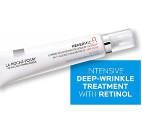 تصویر کرم ضد چروک دور چشم ردرمیک آر لاروش پوزاي Roche-Posay Redermic R Anti-Aging Concentrate Eyes