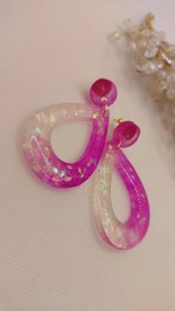 تصویر گوشواره رزینی- کد 55 