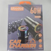 تصویر قیمت و خرید شارژ فندکی 60W Abodos مدل AS-GS32 