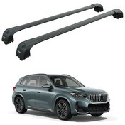تصویر جعبه بار سقفی BMW 2022 2025 ROOF RACK CARRIER SPACER POST ROD PAW PRO 2 BLACK auto paw 