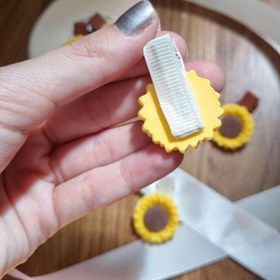 تصویر گیره انبری گل آفتابگردون 